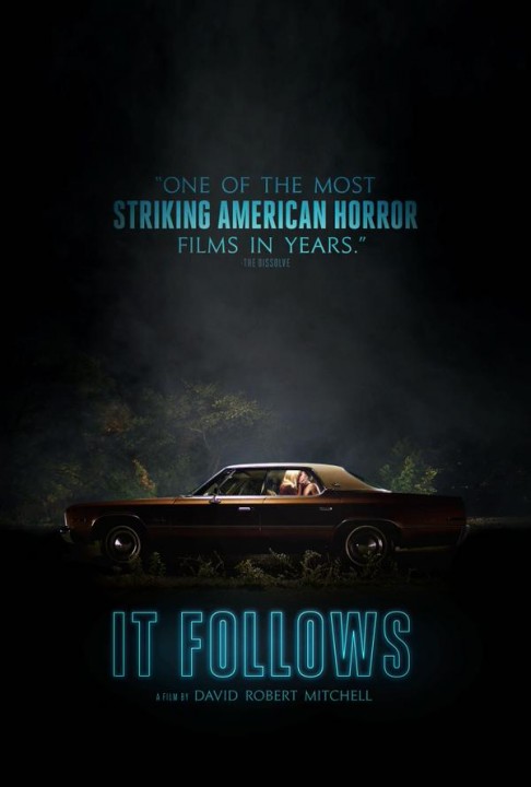 IT FOLLOWS: une belle affiche américaine pour le film d'horreur