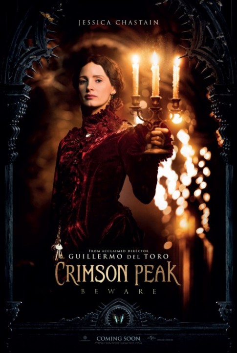 CRIMSON PEAK: nouvelles affiches pour l'horreur gothique de Guillermo del Toro