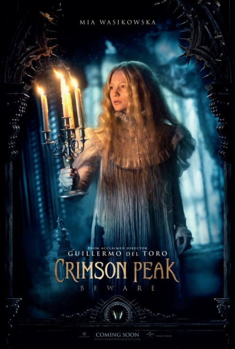 CRIMSON PEAK: nouvelles affiches pour l'horreur gothique de Guillermo del Toro