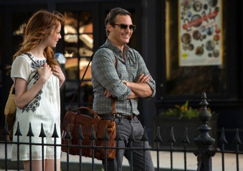 L'HOMME IRRATIONNEL: nouvelles images du Woody Allen avec Joaquin Phoenix et Emma Stone