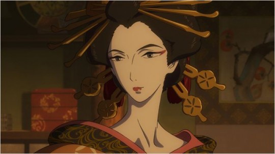 MISS HOKUSAI: l'affiche de l'anime signé Keiichi Hara