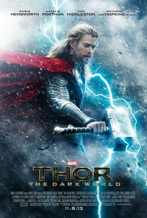 THOR, LE MONDE DES TÉNÈBRES: nouvelle affiche un rien surchargée