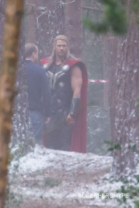 AVENGERS 2: premières images de tournage pour Thor