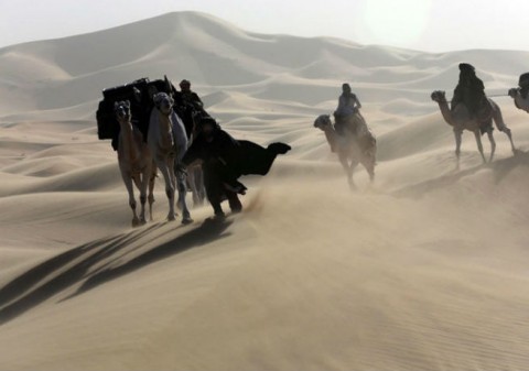 QUEEN OF THE DESERT: nouvelles images de Nicole Kidman chez Herzog