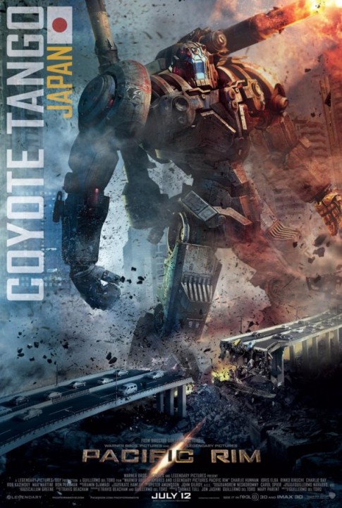 PACIFIC RIM: nouveau poster du film de monstres par Del Toro qui envoie du lourd
