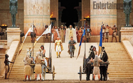 EXODUS: nouvelles images du peplum de Ridley Scott avec Christian Bale
