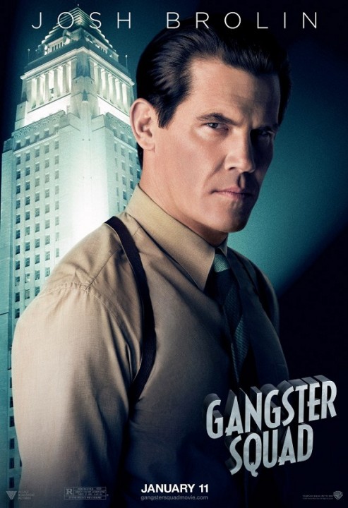 GANGSTER SQUAD: 9 affiches glamour du film de gangsters all-star