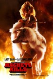 MACHETE KILLS: poster de Lady Gaga qui sort la peau de bête