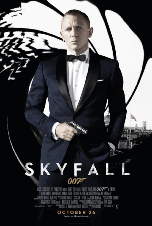 SKYFALL: nouvelle affiche pour le prochain James Bond