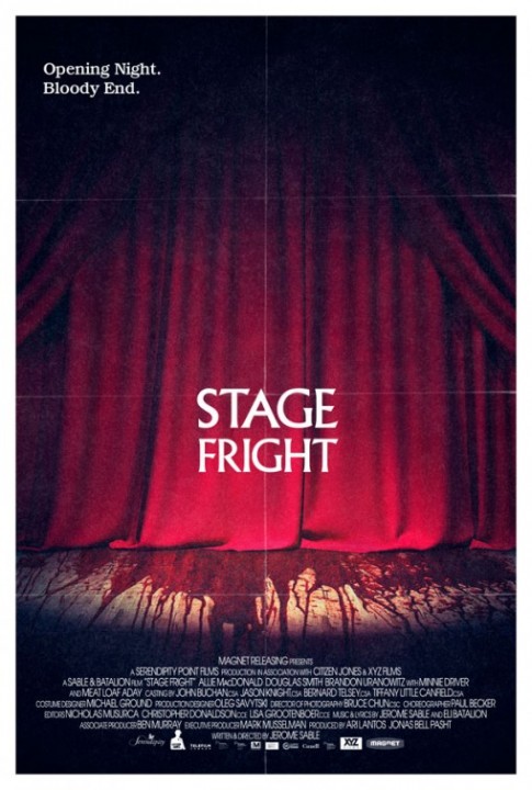 STAGE FRIGHT: superbes affiches pour le slasher