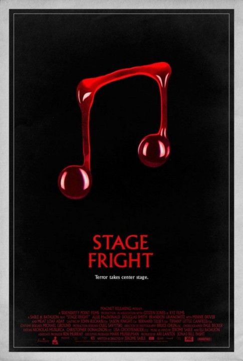 STAGE FRIGHT: superbes affiches pour le slasher