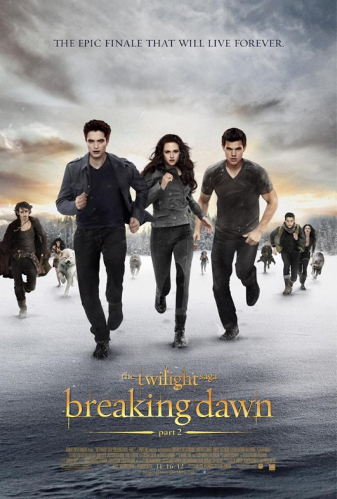 TWILIGHT 5, PARTIE 2: l'affiche à fond la forme !