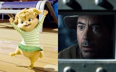 BOX-OFFICE US: Sherlock déçoit, Alvin et les Chipmunks piétinés