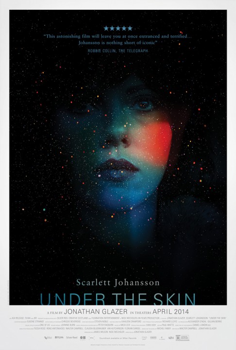 UNDER THE SKIN: magnifique affiche pour le film avec Scarlett Johansson