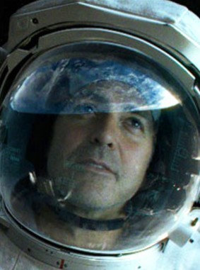 GRAVITY: première image du film de SF d'Alfonso Cuaron avec Clooney et Bullock