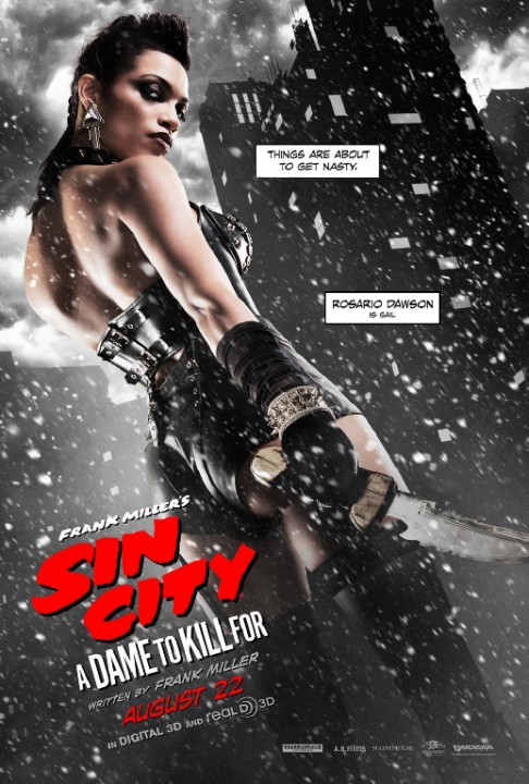 SIN CITY - A DAME TO KILL FOR: 5 nouvelles affiches des personnages