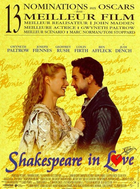 SHAKESPEARE IN LOVE 2: le projet improbable du jour