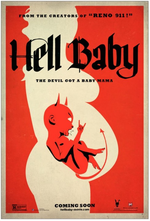 HELL BABY: première affiche pour la comédie horrifique de bébé infernal